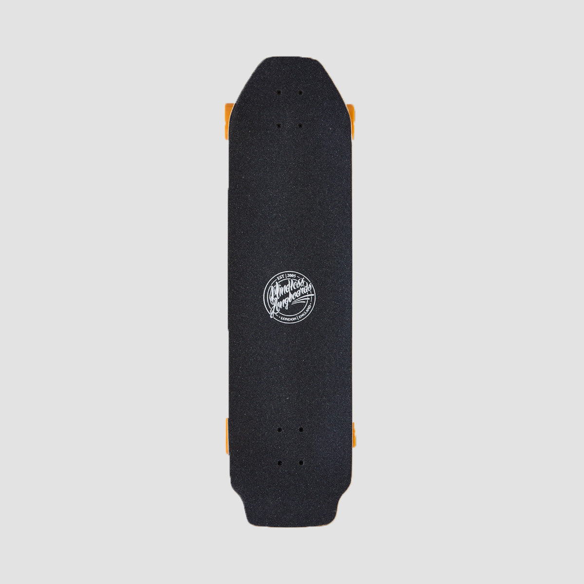 Mindless Voodoo Makali Downhill Skateboard With Orange Wheels - 35.5" (Slight Defects)