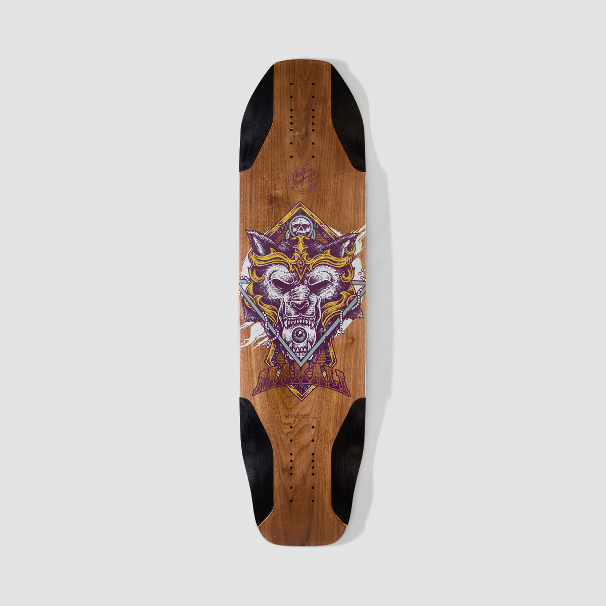 Mindless Voodoo Makali Purple Single Kick Longboard Deck (Pre Gripped) - 36.5"
