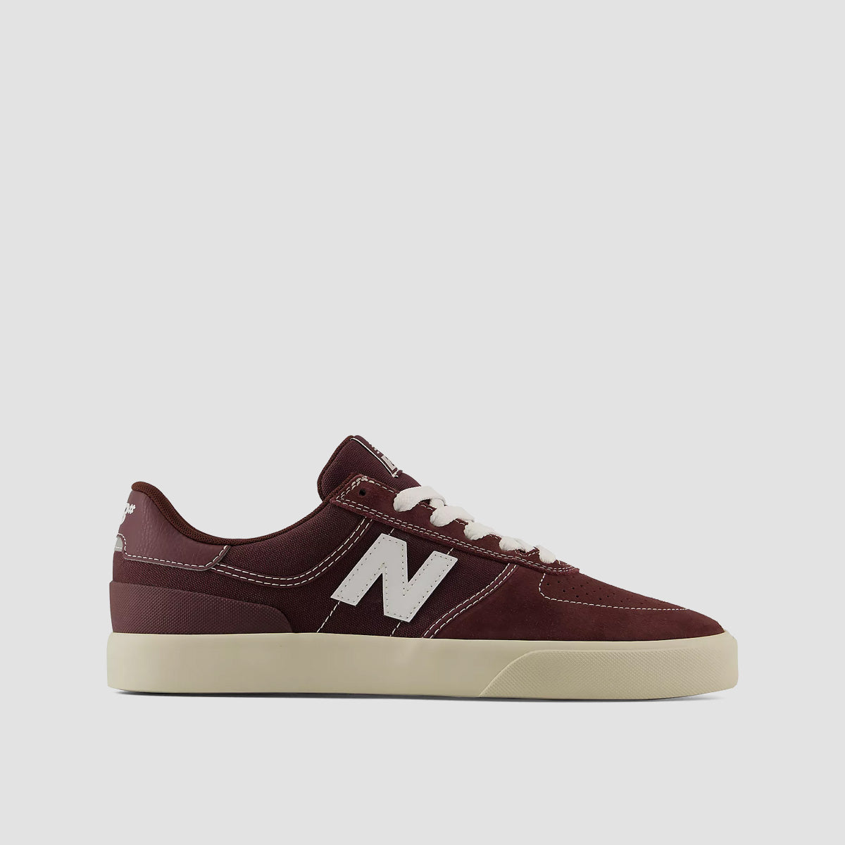 New Balance Numeric 272 Shoes - Cherry Leather/NB 103 White