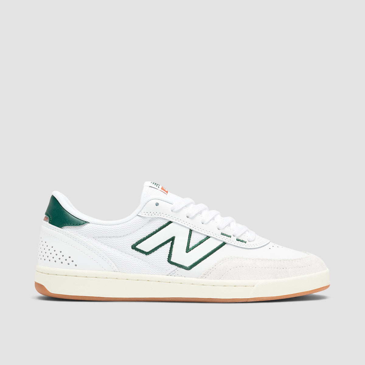 New Balance Numeric 440 V2 Shoes White Forest Green