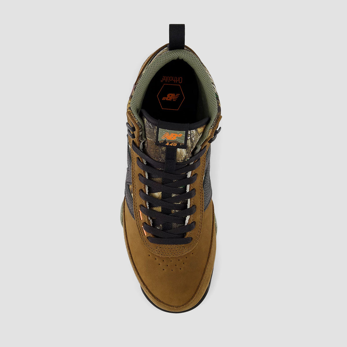 New Balance Numeric 440 V2 Trail High Top Shoes - Woodland/Black
