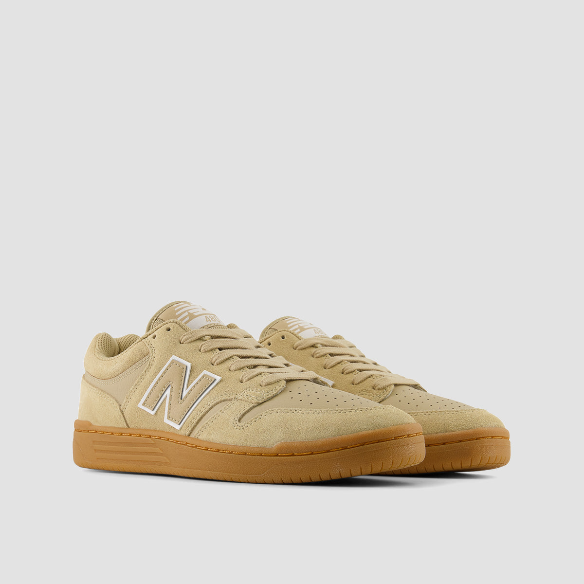 New Balance Numeric 480 Shoes - Incense/White