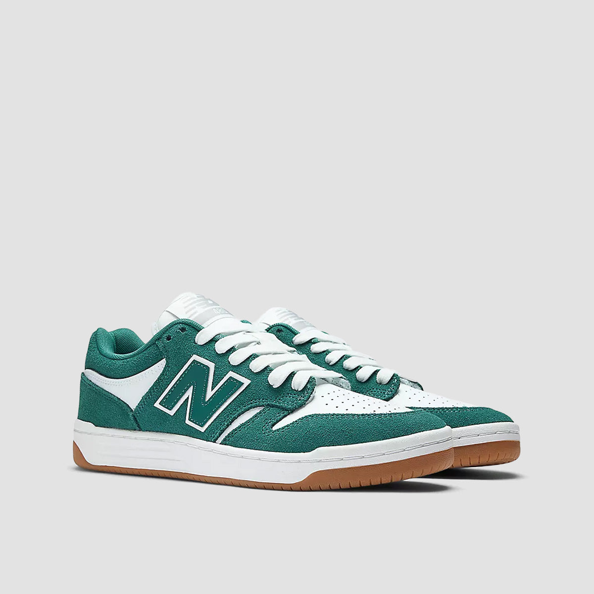 New Balance Numeric 480 Shoes - Vintage Teal/White