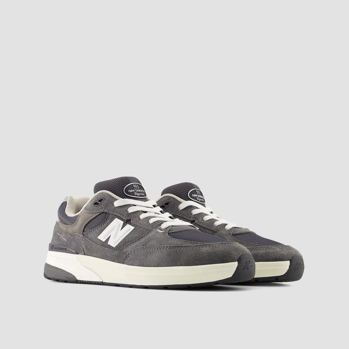 New Balance Numeric Andrew Reynolds 933 Shoes - Dark Grey/White