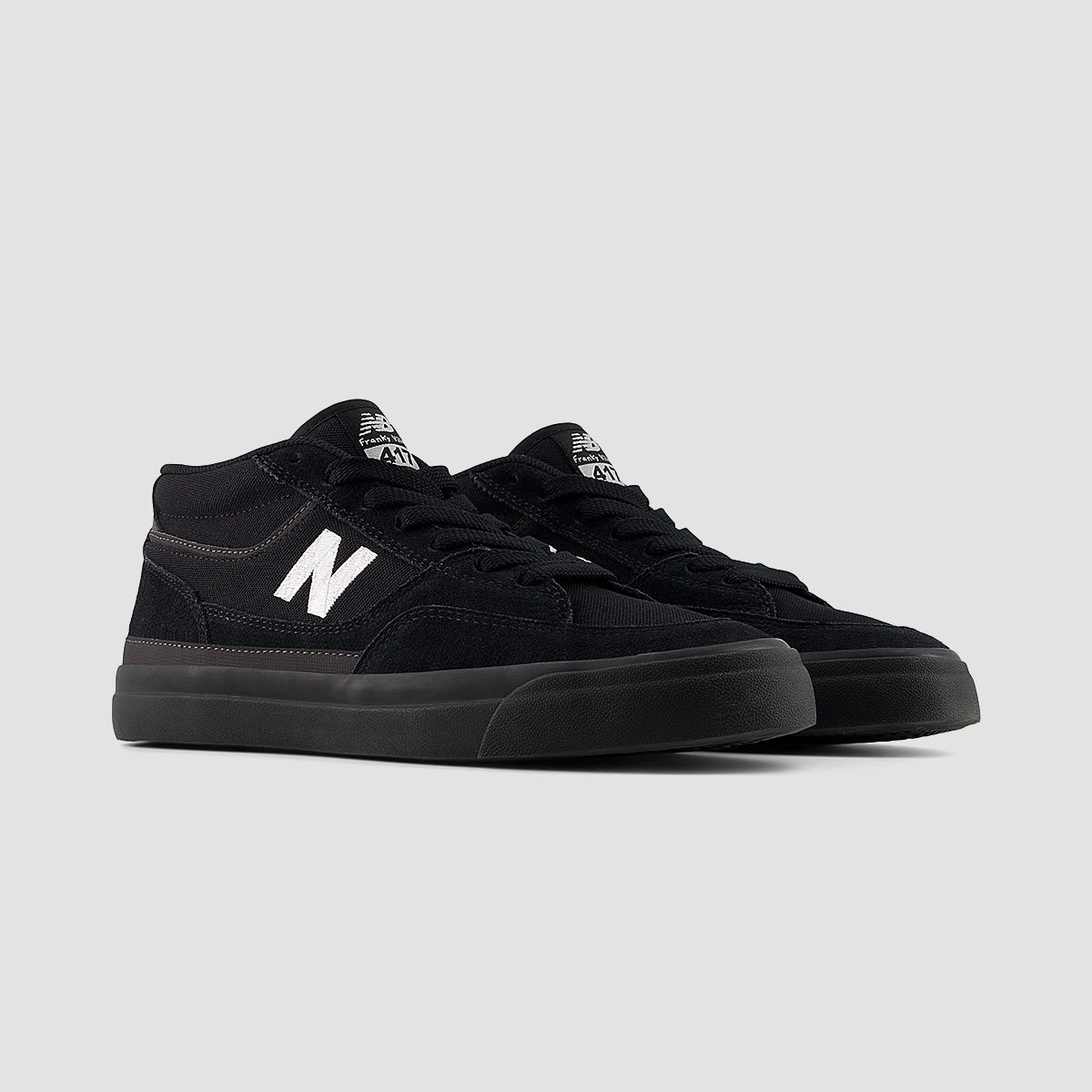 New Balance Numeric Franky 417 Mid Top Shoes - Black/NB 103 White