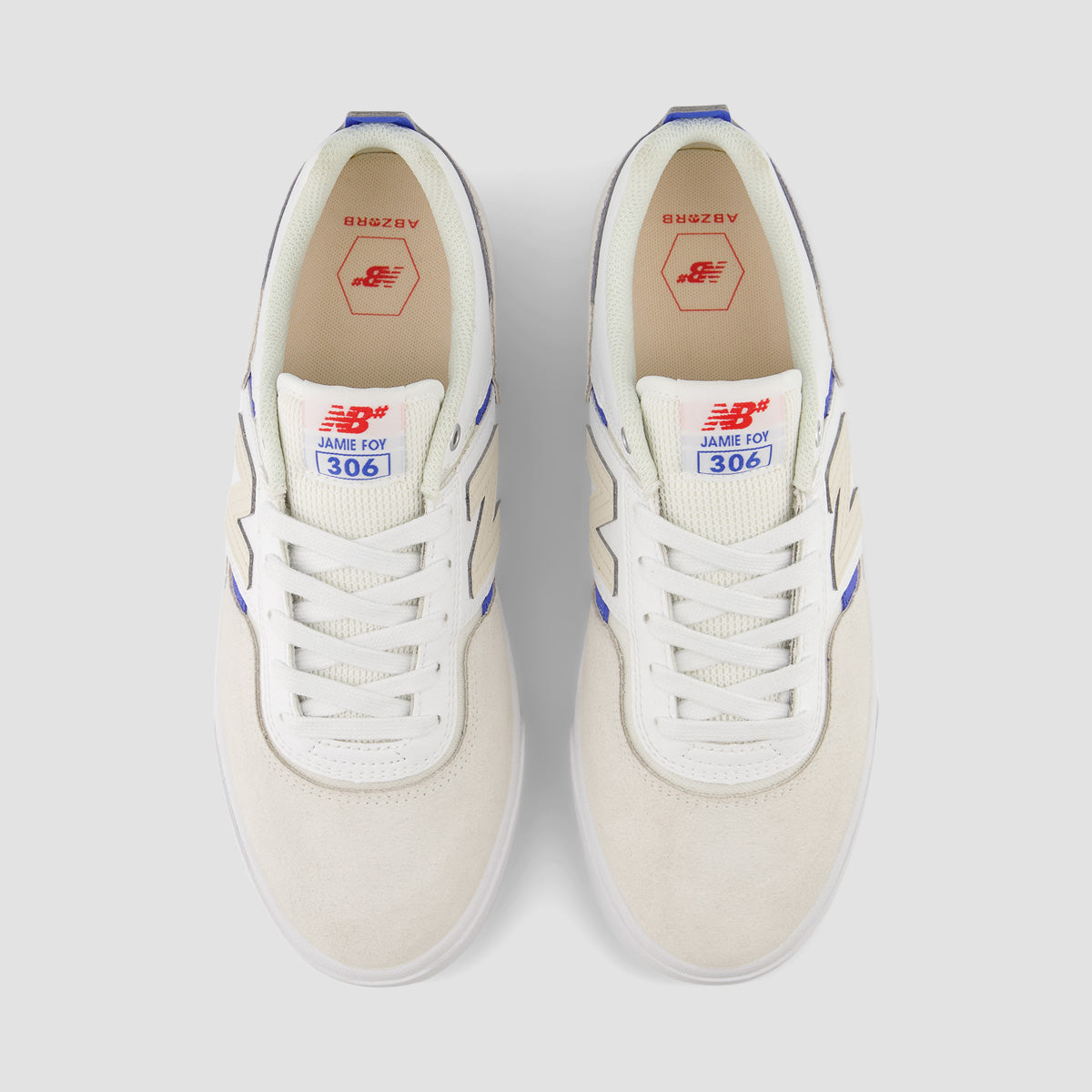 New Balance Numeric Jamie Foy 306 Shoes - Reflection/NB 103 White