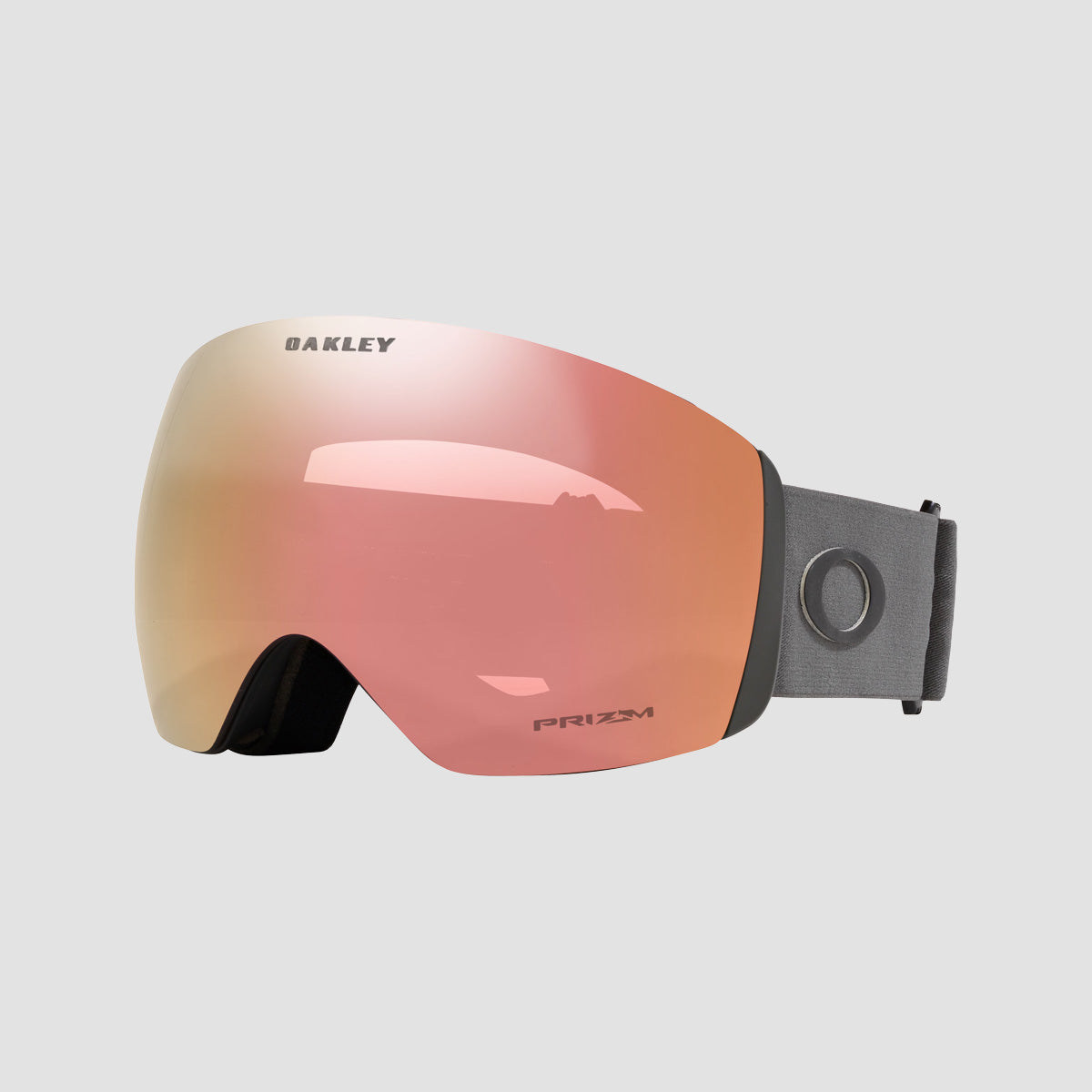 Oakley Flight Deck Snow Goggles Matte Forged Iron/Prizm Rose Gold Irid
