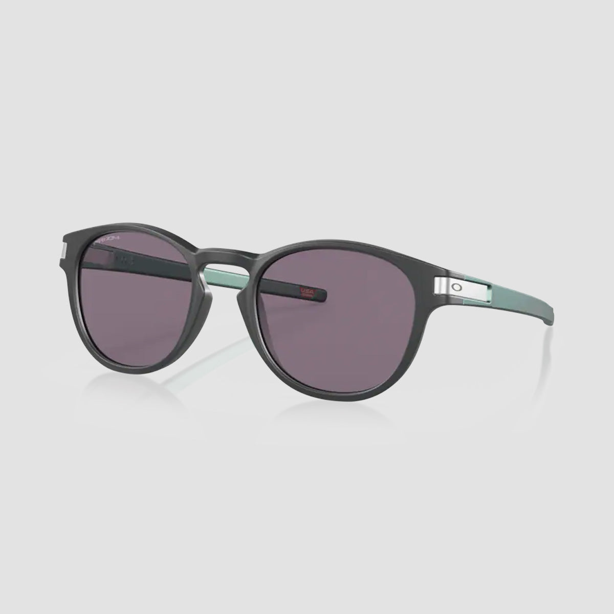 Oakley Latch Sunglasses Matte Carbon/Prizm Grey 53L