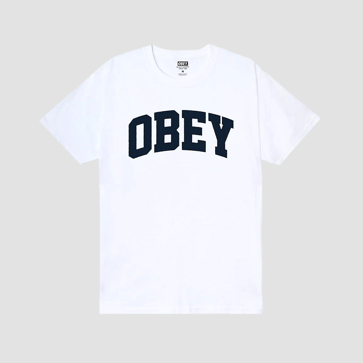 OBEY Collegiate T-Shirt White