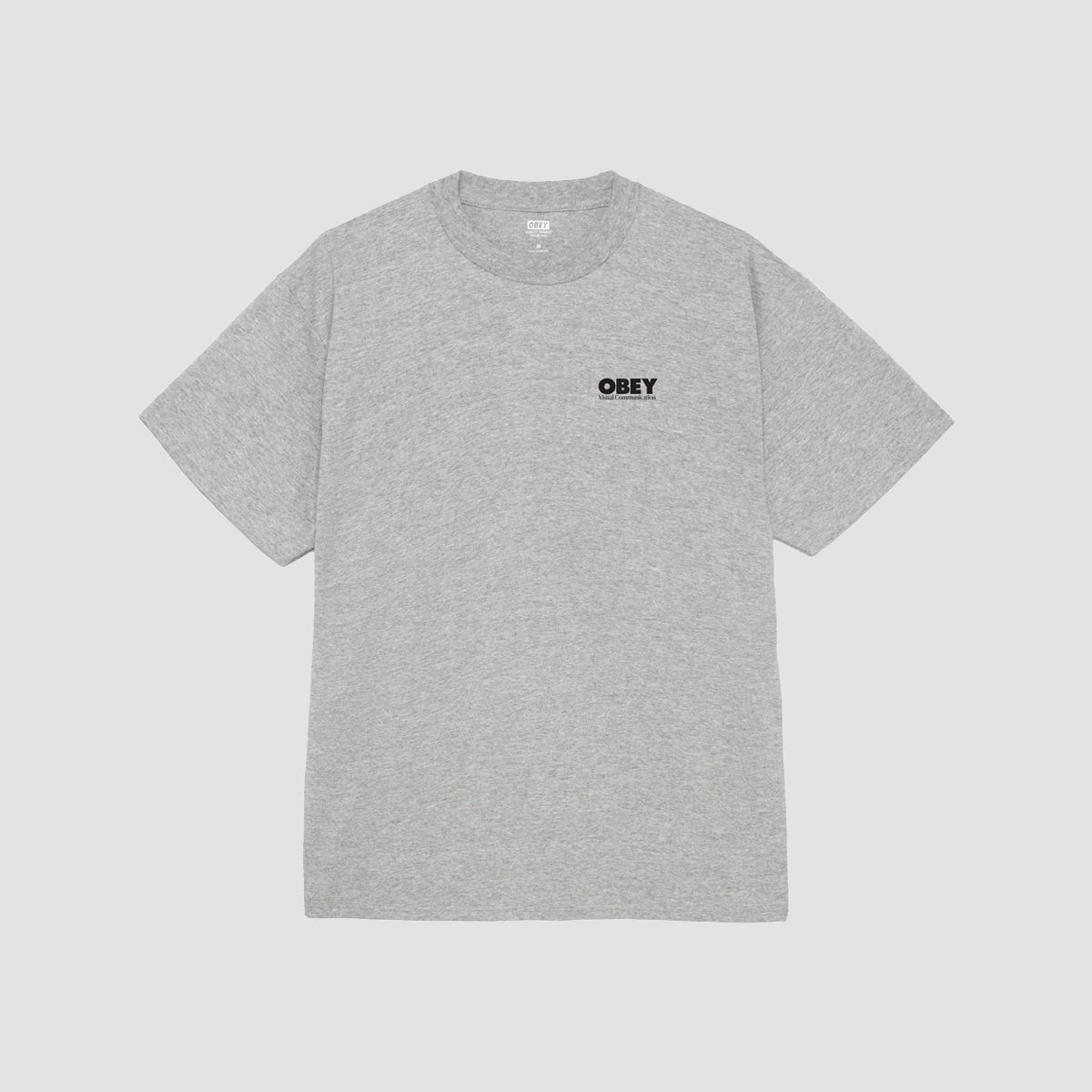OBEY Global Systems T-Shirt Heather Grey