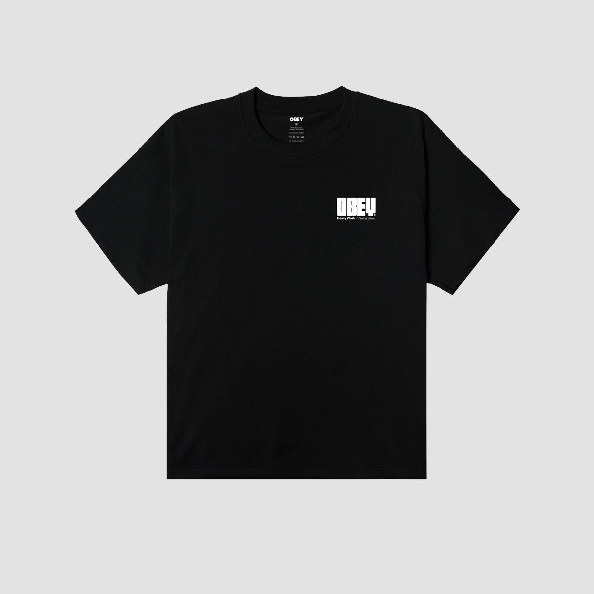 OBEY Heavy Ideas T-Shirt Black