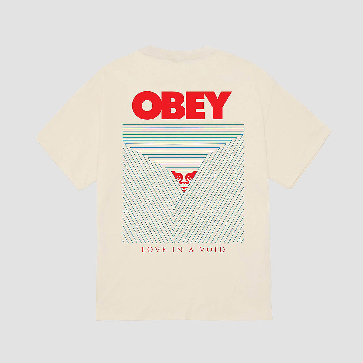 OBEY Love In A Void T-Shirt Cream
