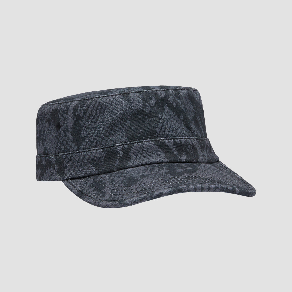 OBEY Page Cadet Cap Pigment Snake Skin
