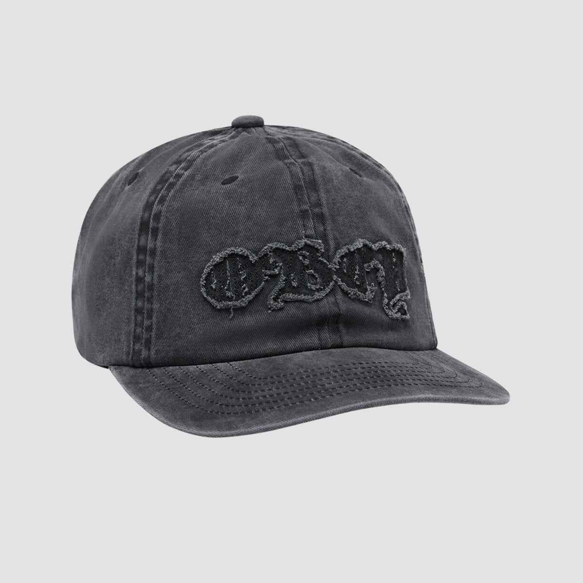 OBEY Static 6 Panel VB Cap Pigment Black