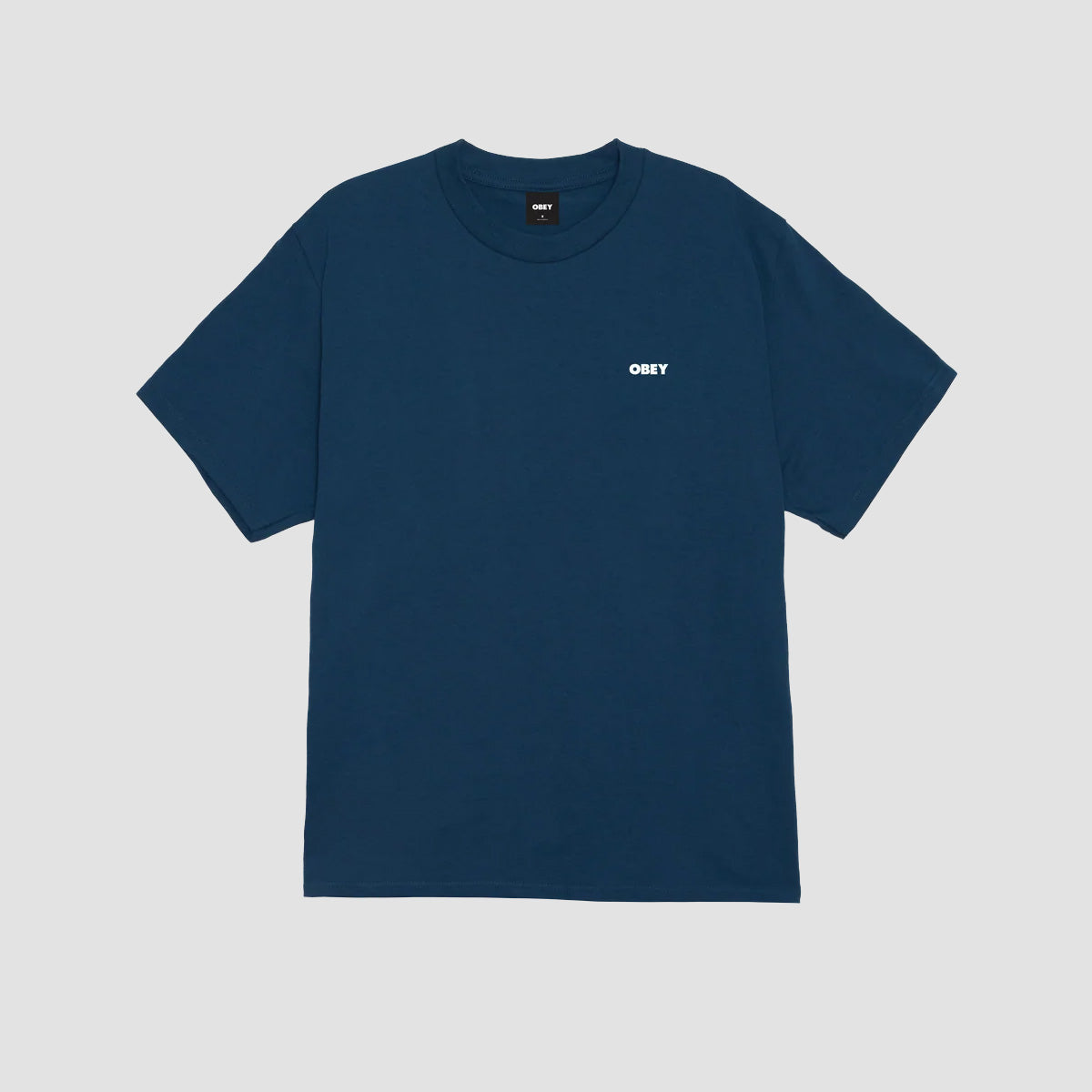 OBEY The Medium Is The Message T-Shirt Harbor Blue