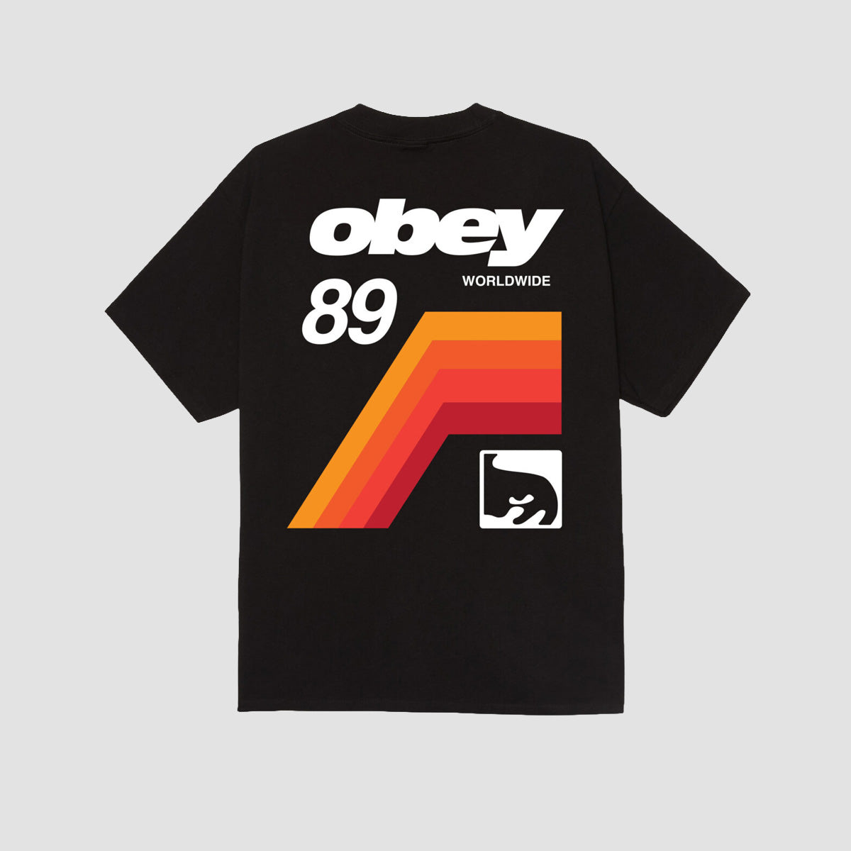 OBEY VHS T-Shirt Black