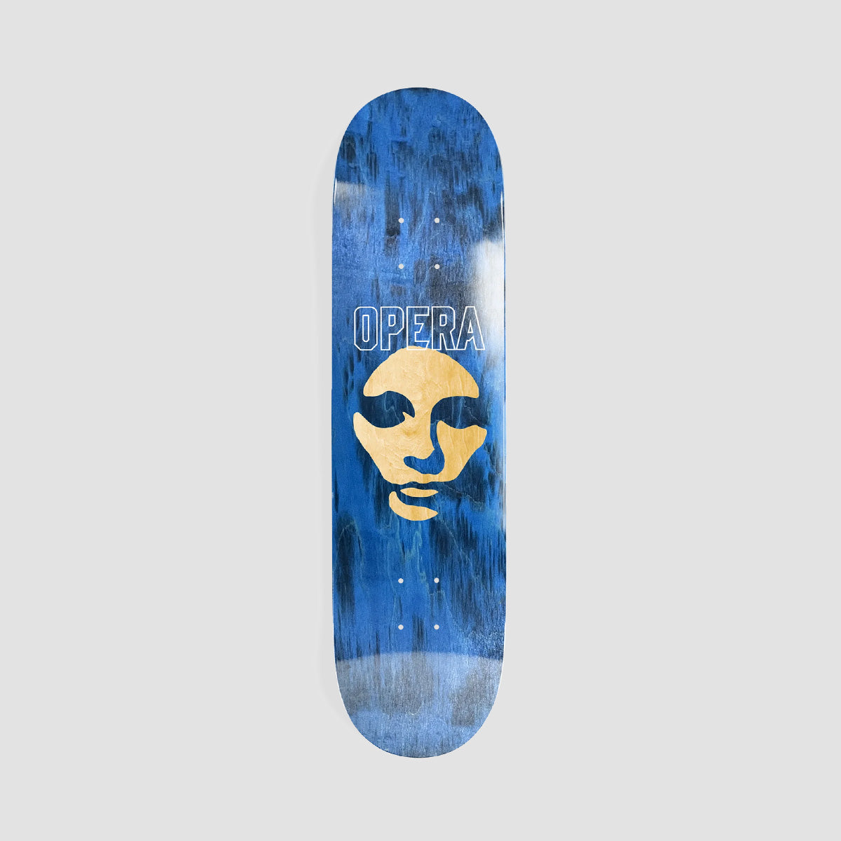 Opera Die Cut Mask EX7 Skateboard Deck Blue - 8.25"