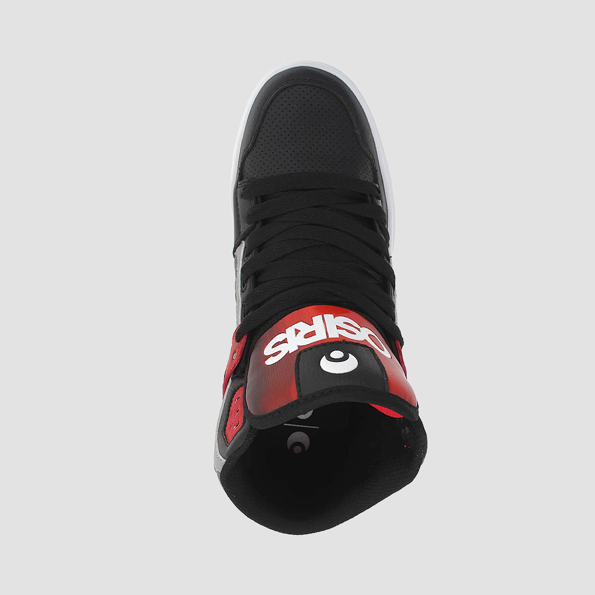 Osiris Clone High Top Shoes - Black/Red/Holo