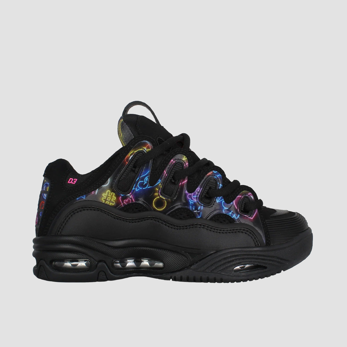 値下げ　OSIRIS D3 US10 新品未使用 Osiris D3 2001 Shoes - Black/Pink/Holo