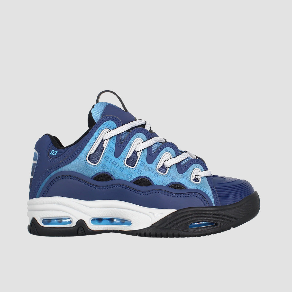 Osiris D3 2001 Shoes - Navy/Grey/Blue