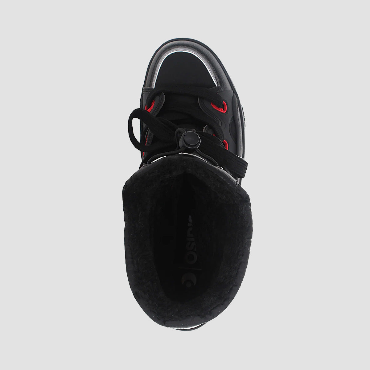 Osiris D3 M Mid/High Top Shoes - Black/Red