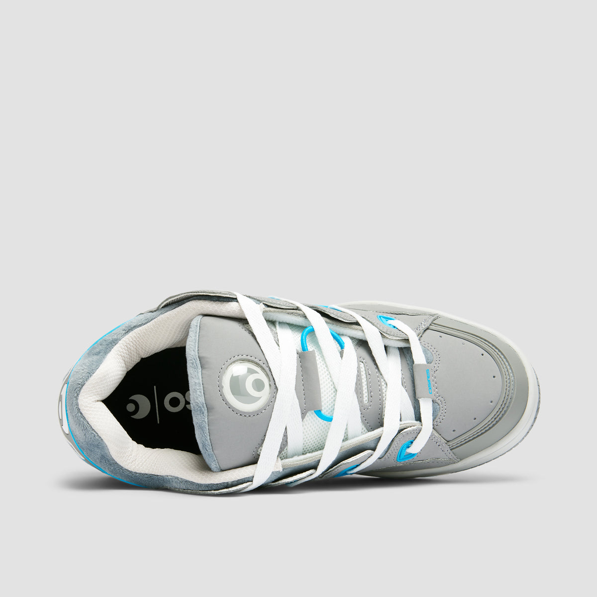 Osiris D3 OG Shoes - Grey/Blue/White