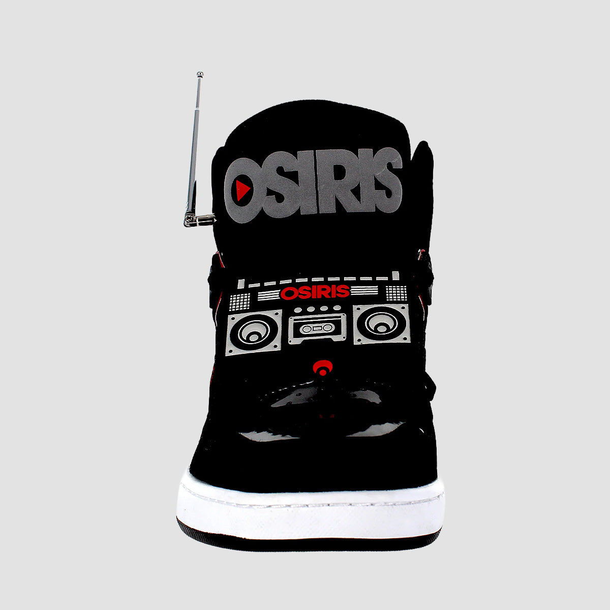 Osiris NYC 83 CLK High Top Shoes - Black/Red/Boombox