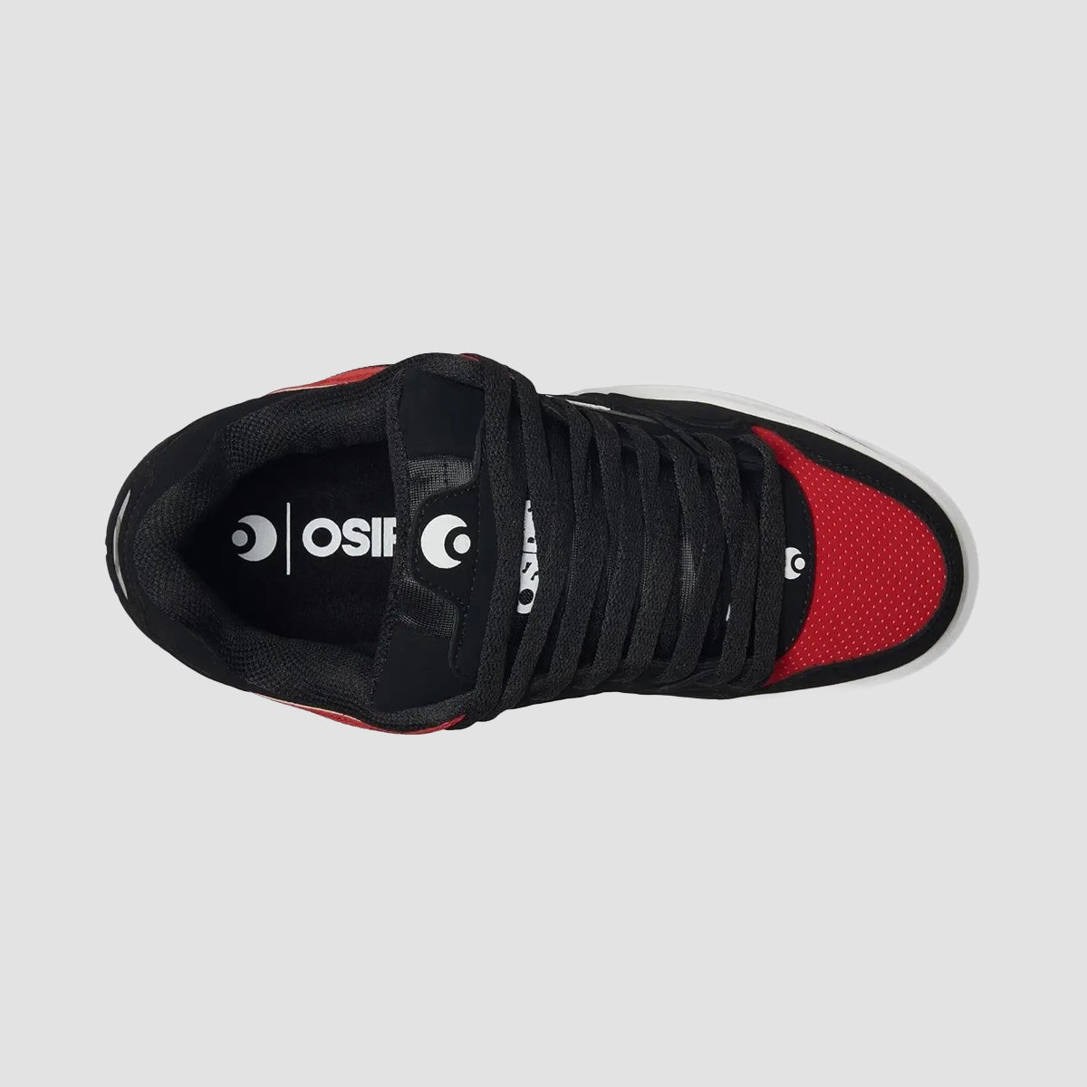 Osiris Peril Shoes - Black/White/Red
