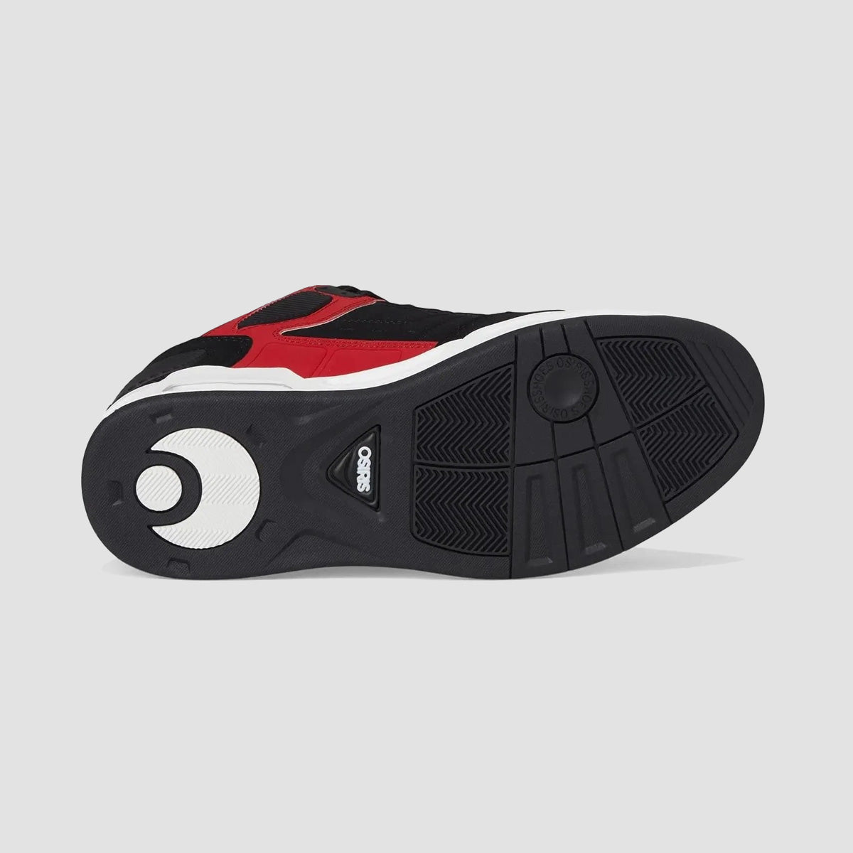 Osiris Peril Shoes - Black/White/Red