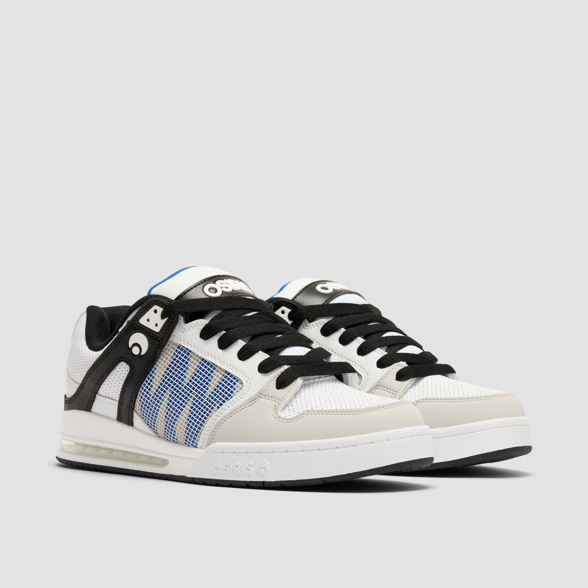 Osiris Pixel Shoes - White/Black/Blue