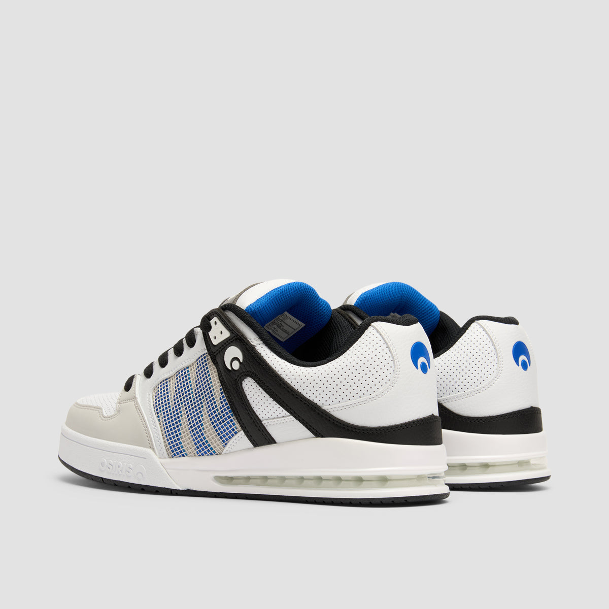 Osiris Pixel Shoes - White/Black/Blue