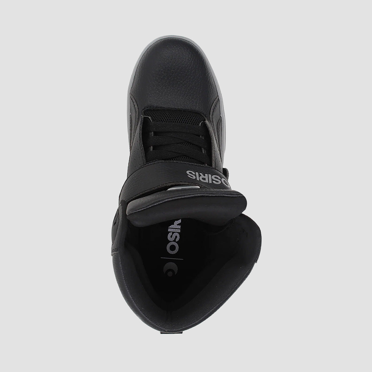 Osiris Rize Ultra High Top Shoes - Black/Grey/Black