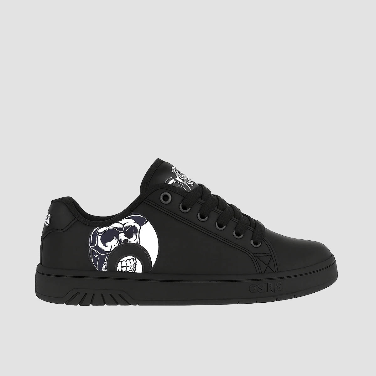 Osiris Troma ALT Shoes - Black/White/Skull