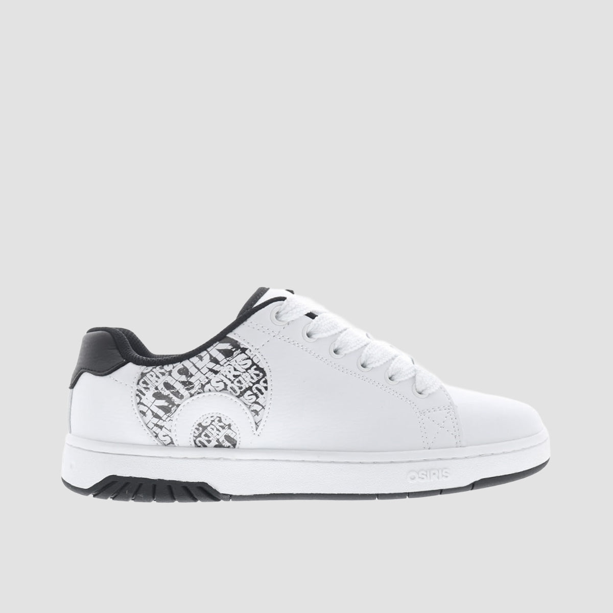 Osiris Troma Alt Shoes - White/Black/White