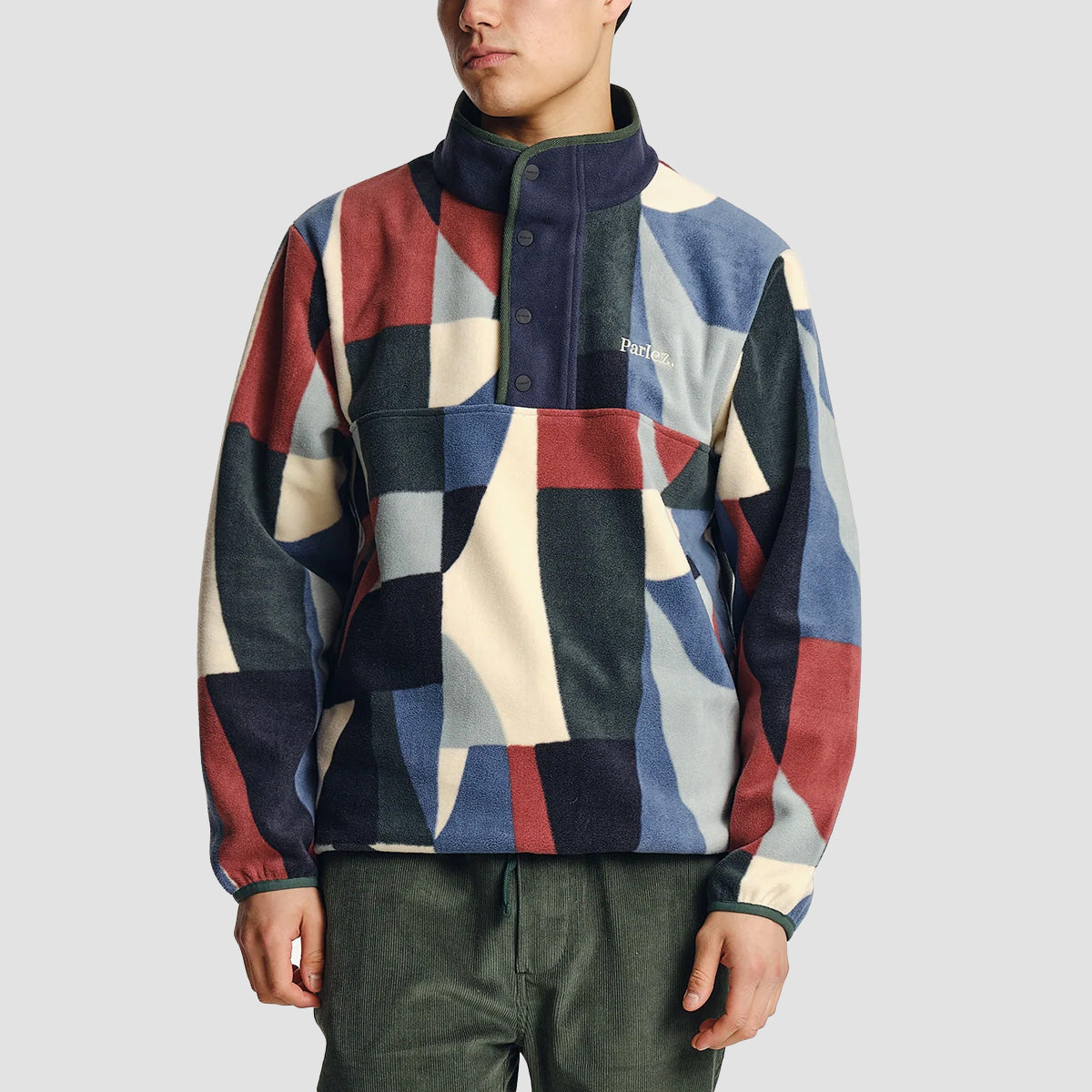 Parlez Ripley Pullover Fleece Jacket Multi