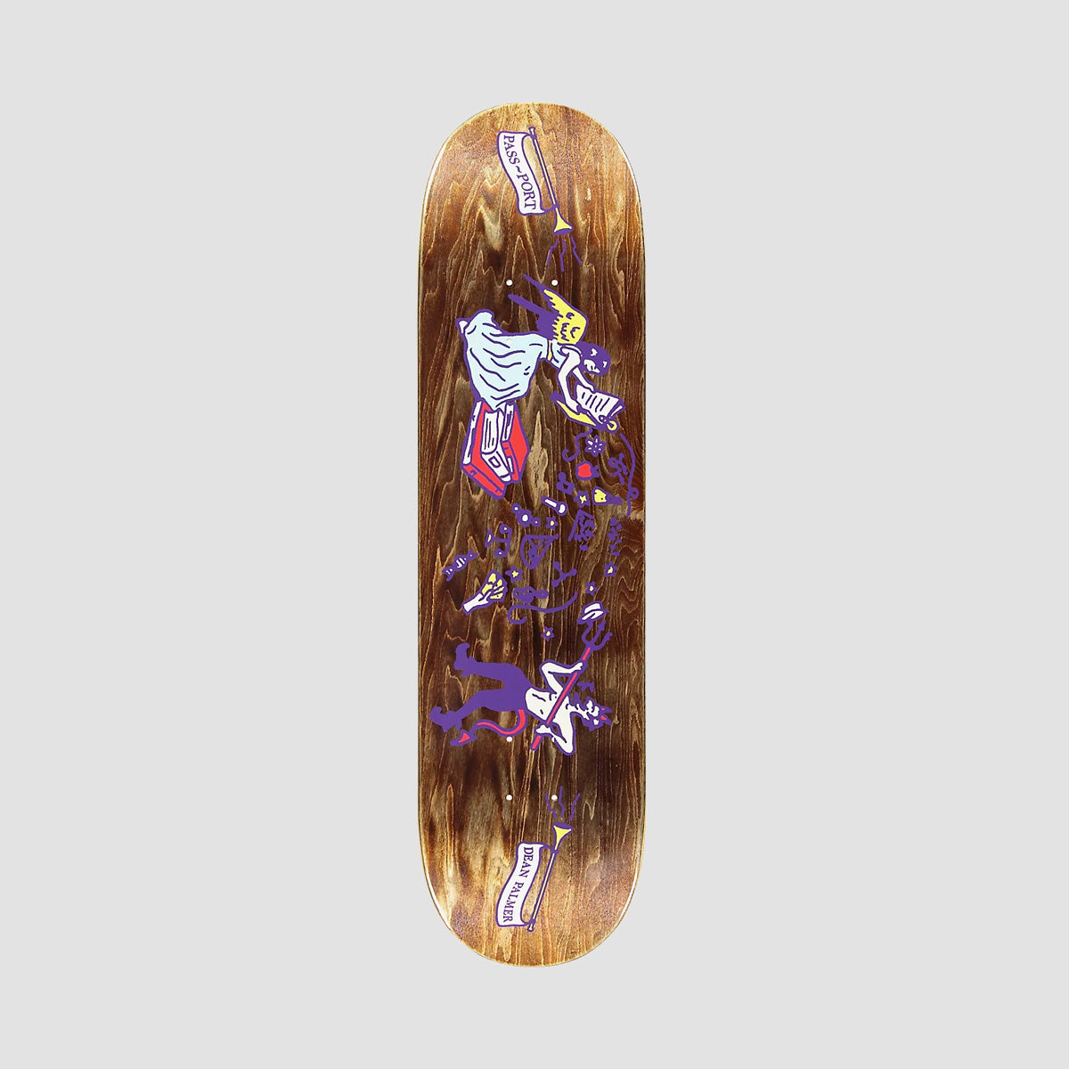 PASS-PORT Angel Vs Devil Pro Series Dean Skateboard Deck - 8.25"