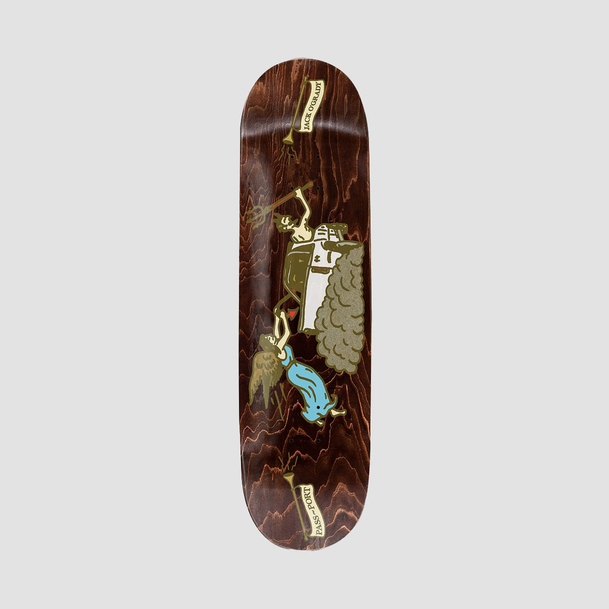 PASS-PORT Angel Vs Devil Pro Series Jack Skateboard Deck - 8.25"