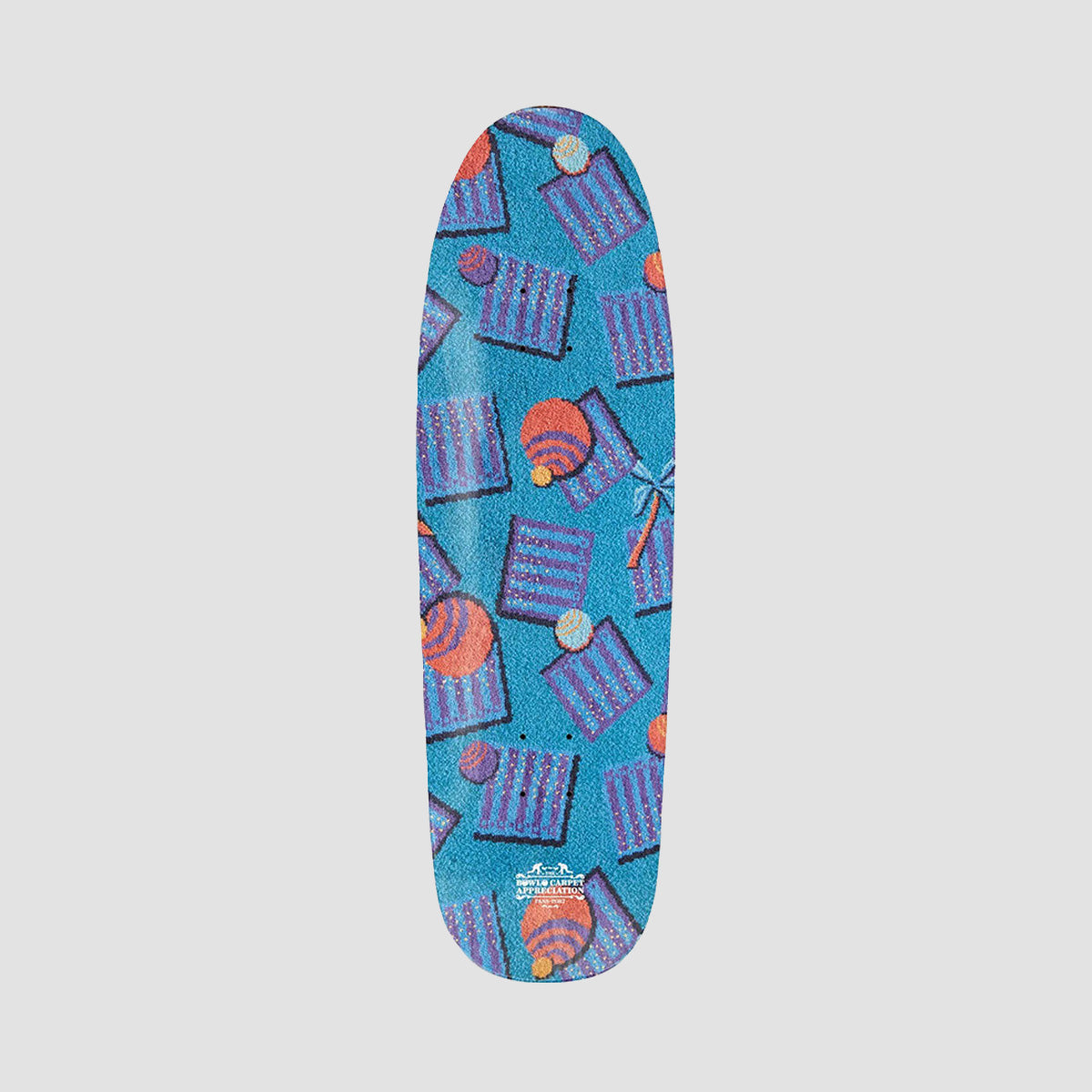 PASS-PORT Bowlo Carpet Appreciation Embassy Spade Skateboard Deck - 9.125"