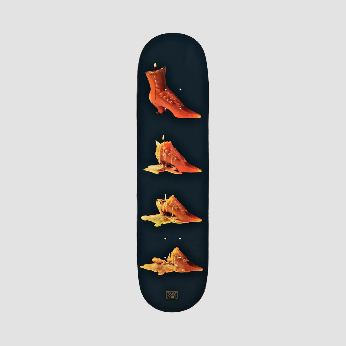 PASS-PORT Candle Series Boot Skateboard Deck - 8"