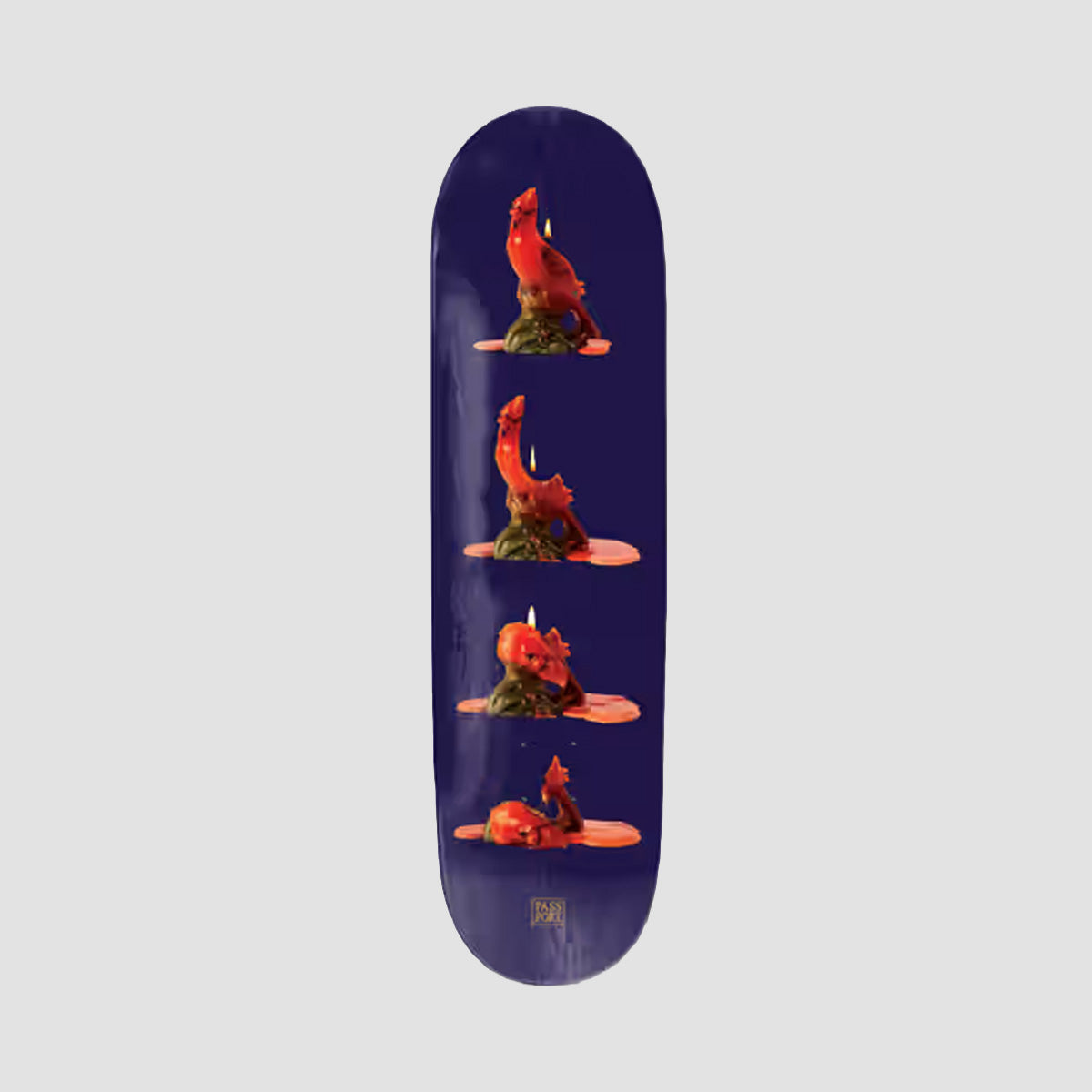 PASS-PORT Candle Series Cardinal Skateboard Deck - 8"