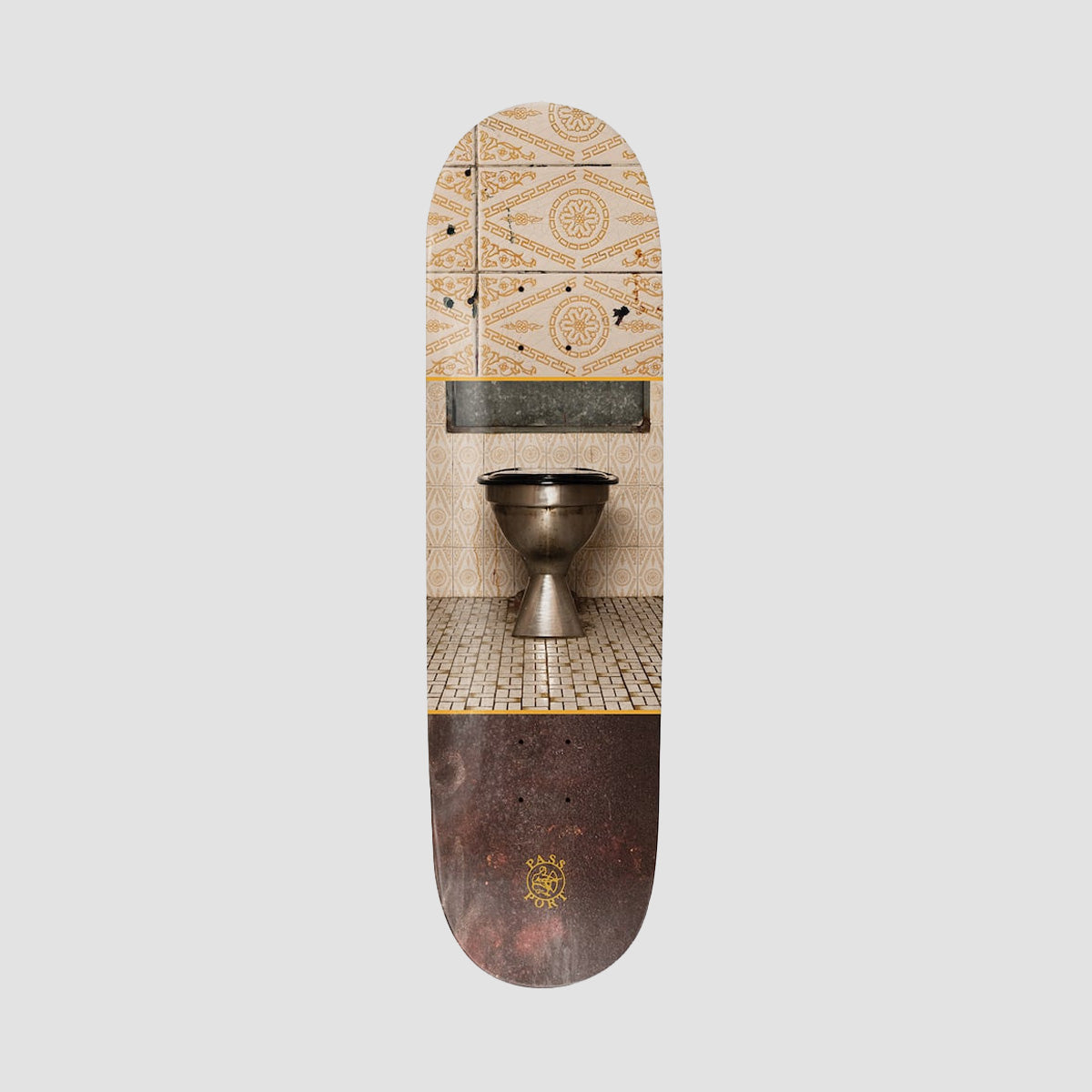 PASS-PORT Dunny Hunt Series Rust Skateboard Deck - 8.25"