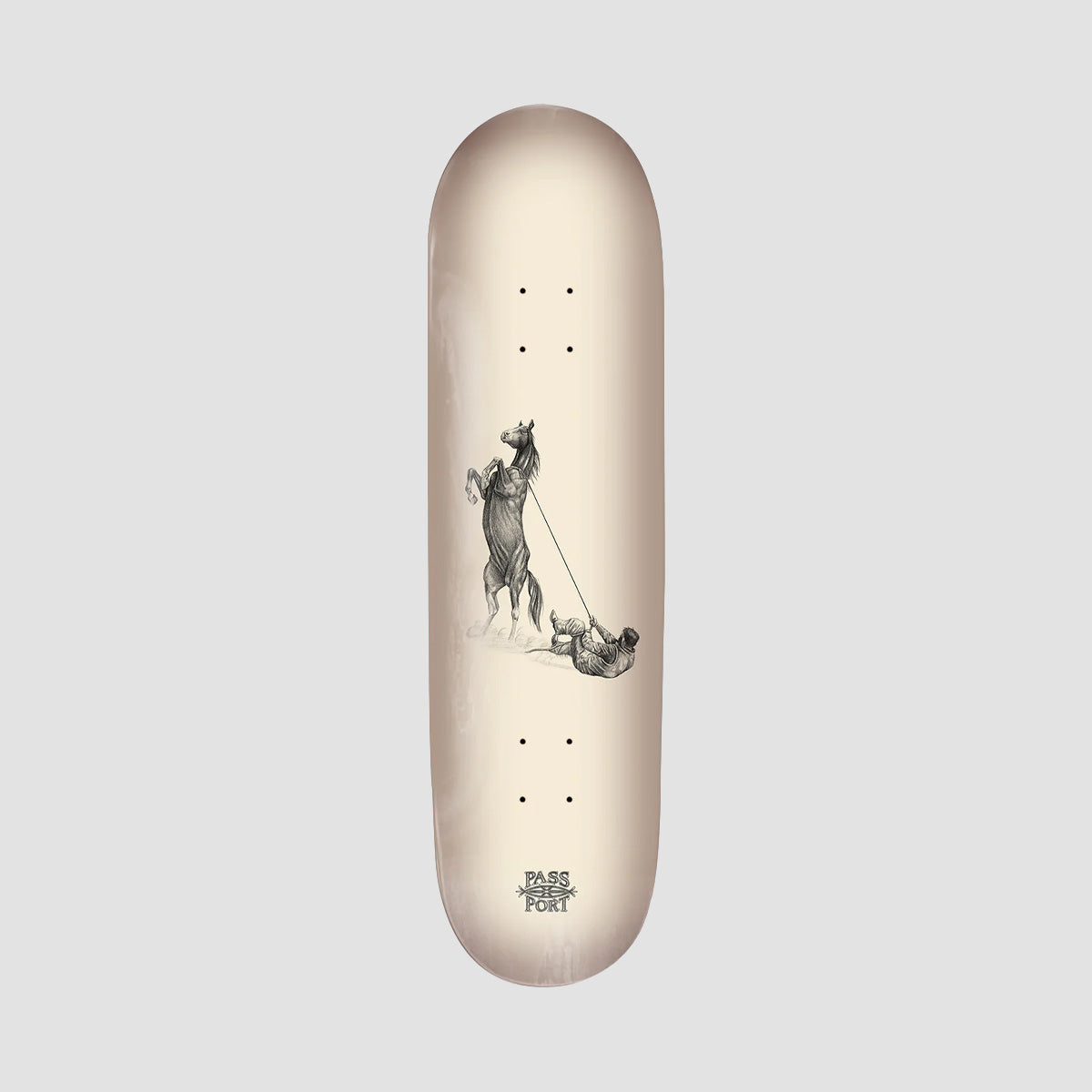 PASS-PORT Horses By Jesse Olsen High Diver Skateboard Deck - 8.5"