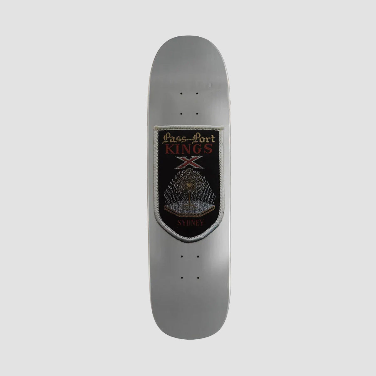 PASS-PORT Patch Series Kings X Softie Skateboard Deck - 8.625"