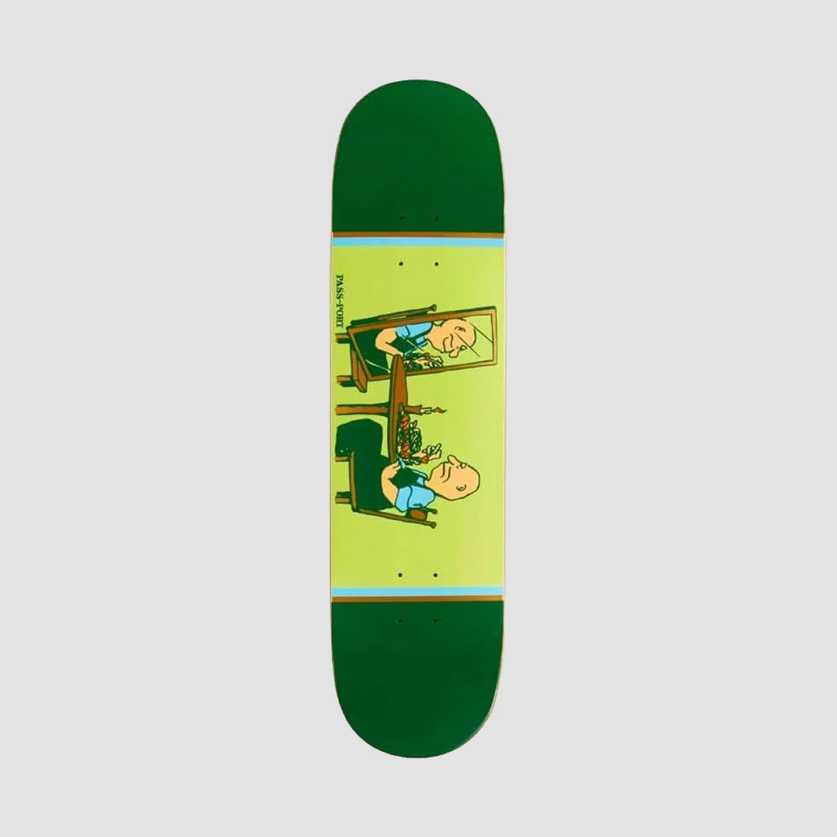 PASS-PORT Unlucky In Love Series Dinner For One Skateboard Deck - 8.125"
