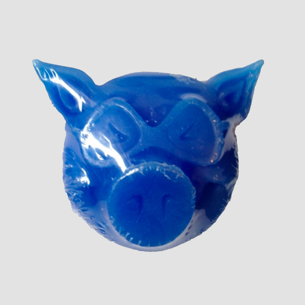 Pig Head Wax Blue