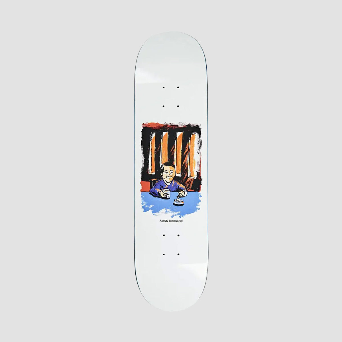 Polar Aaron Herrington Chain Smoker 2.0 Skateboard Deck - 8.375"