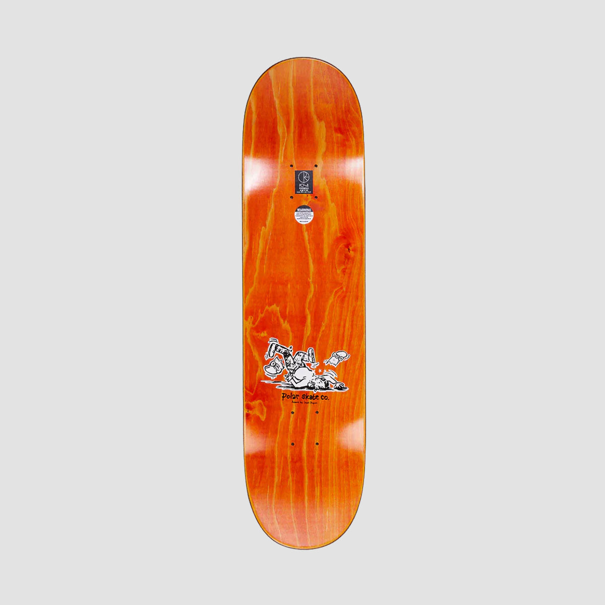 Polar Aaron Herrington Looking Good Son Skateboard Deck Various Stains - 8.25"