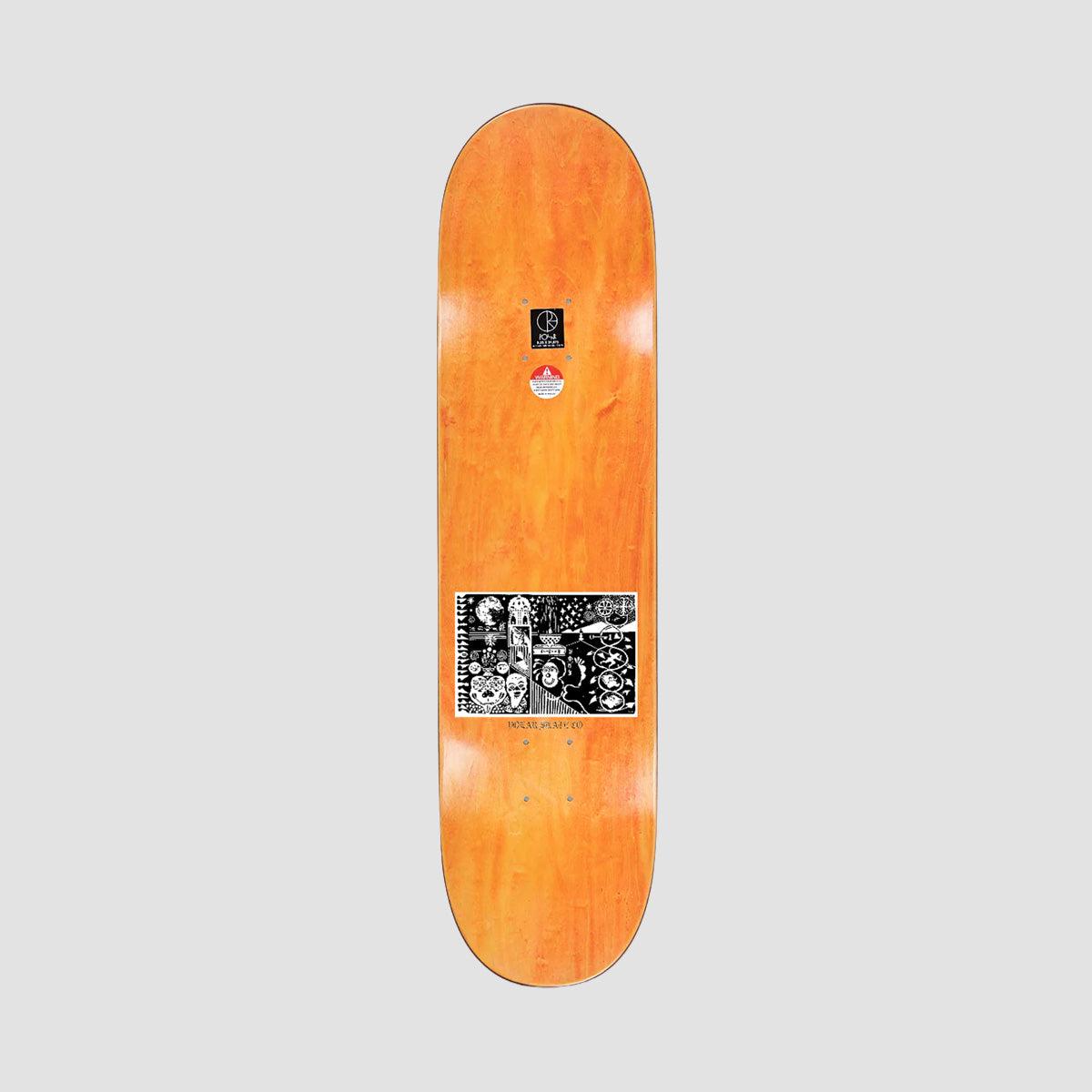 Polar Aaron Herrington Tea Riders Skateboard Deck - 8.125"