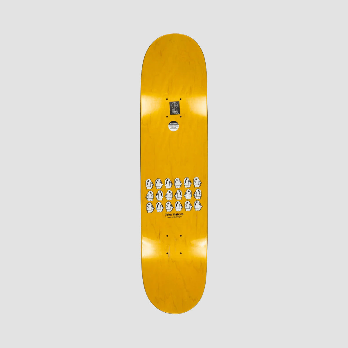 Polar Dane Brady Mia Skateboard Deck Orange - 8.5"