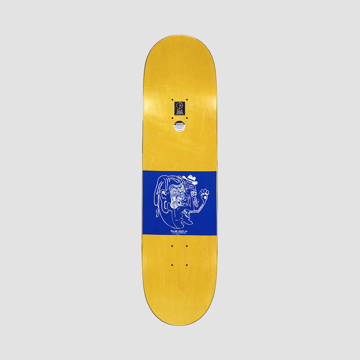 Polar Dane Brady Pigeons Skateboard Deck Purple - 8.25"